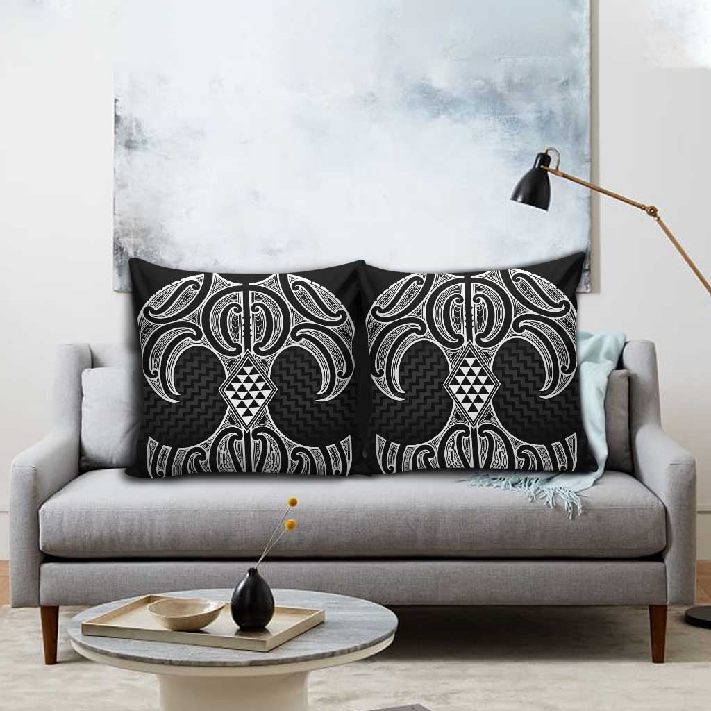 Ma Maori Ta Moko Poutama Art Pillow Cover - Aussie Hoodie