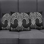 Ma Maori Ta Moko Poutama Art Pillow Cover - Aussie Hoodie