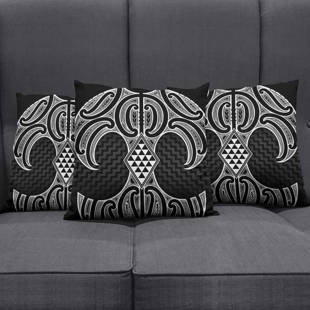 Ma Maori Ta Moko Poutama Art Pillow Cover - Aussie Hoodie