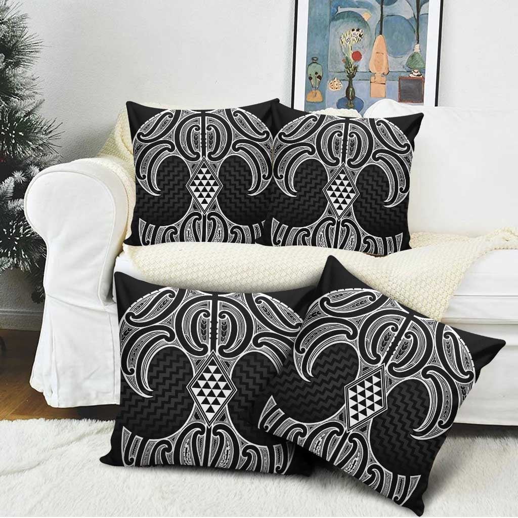 Ma Maori Ta Moko Poutama Art Pillow Cover - Aussie Hoodie