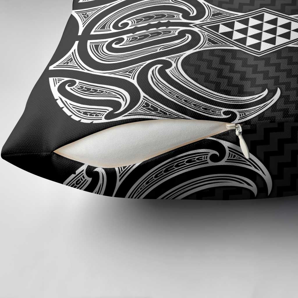 Ma Maori Ta Moko Poutama Art Pillow Cover - Aussie Hoodie