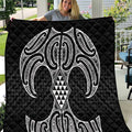 Ma Maori Ta Moko Poutama Art Quilt