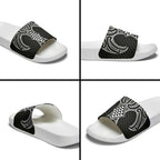 Ma Maori Ta Moko Poutama Art Slide Sandals - Aussie Hoodie