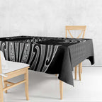 Ma Maori Ta Moko Poutama Art Tablecloth