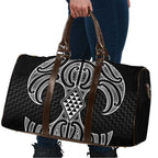 Ma Maori Ta Moko Poutama Art Travel Bag - Aussie Hoodie