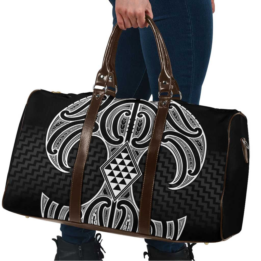 Ma Maori Ta Moko Poutama Art Travel Bag - Aussie Hoodie