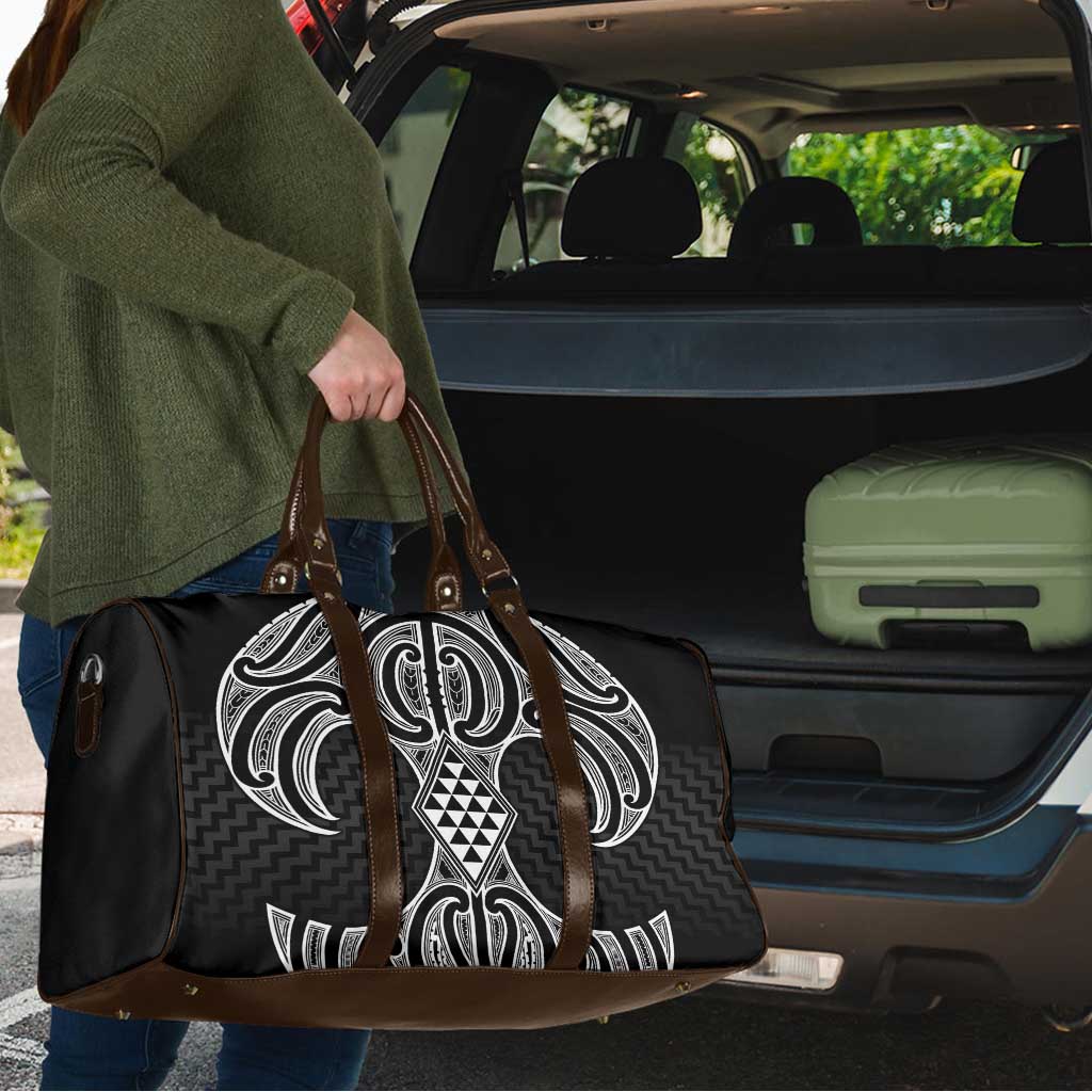 Ma Maori Ta Moko Poutama Art Travel Bag - Aussie Hoodie