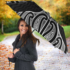 Ma Maori Ta Moko Poutama Art Umbrella - Aussie Hoodie