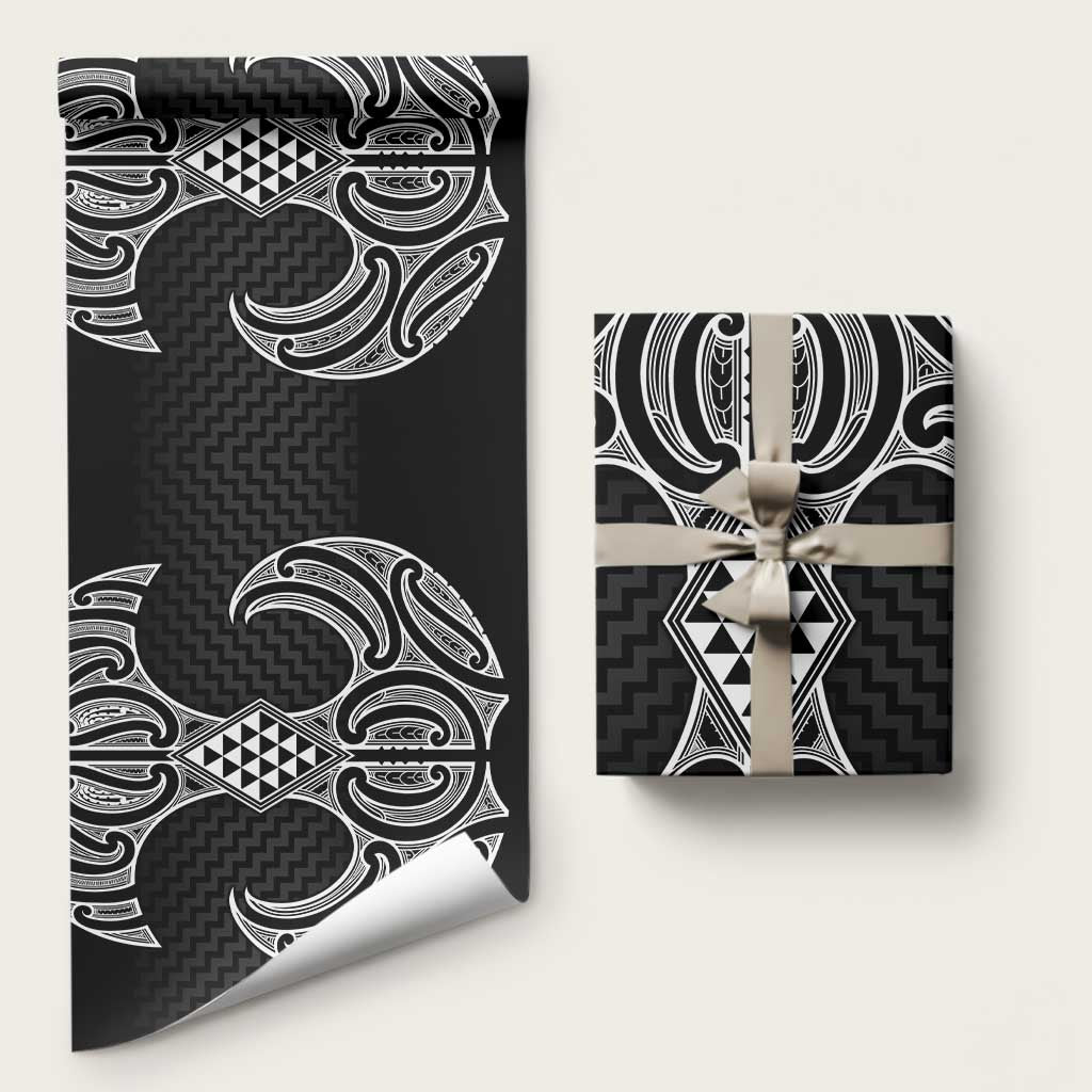 Ma Maori Ta Moko Poutama Art Wrapping Paper - Aussie Hoodie