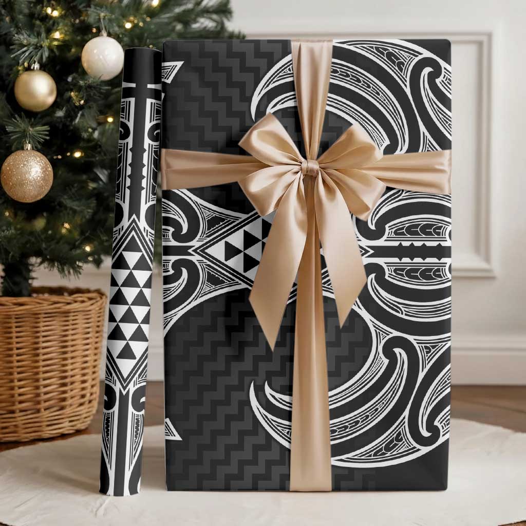 Ma Maori Ta Moko Poutama Art Wrapping Paper - Aussie Hoodie