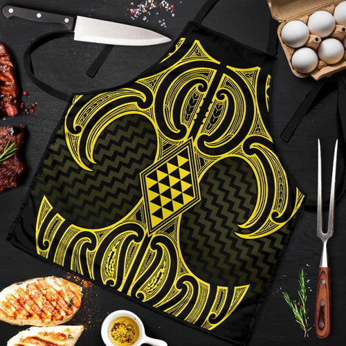 Mahi-dawg Maori Ta Moko Poutama Art Apron - Aussie Hoodie