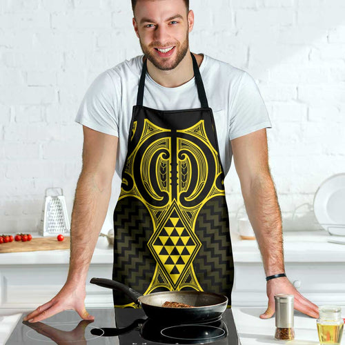 Mahi-dawg Maori Ta Moko Poutama Art Apron - Aussie Hoodie