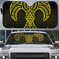 Mahi-dawg Maori Ta Moko Poutama Art Auto Sun Shade - Aussie Hoodie