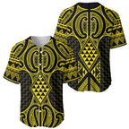 Mahi-dawg Maori Ta Moko Poutama Art Baseball Jersey