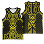 Mahi-dawg Maori Ta Moko Poutama Art Basketball Jersey - Aussie Hoodie