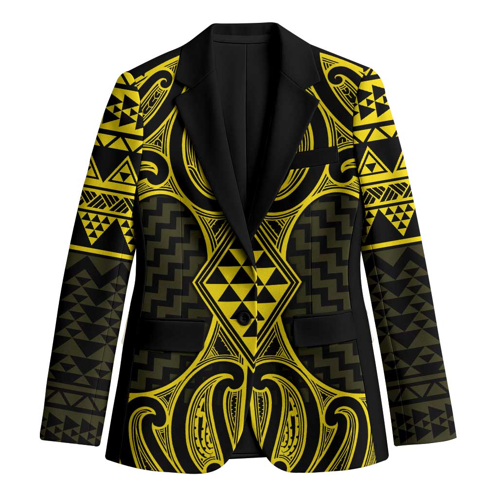 Mahi-dawg Maori Ta Moko Poutama Art Blazer - Aussie Hoodie