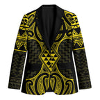 Mahi-dawg Maori Ta Moko Poutama Art Blazer - Aussie Hoodie