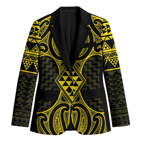 Mahi-dawg Maori Ta Moko Poutama Art Blazer - Aussie Hoodie