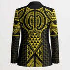 Mahi-dawg Maori Ta Moko Poutama Art Blazer - Aussie Hoodie