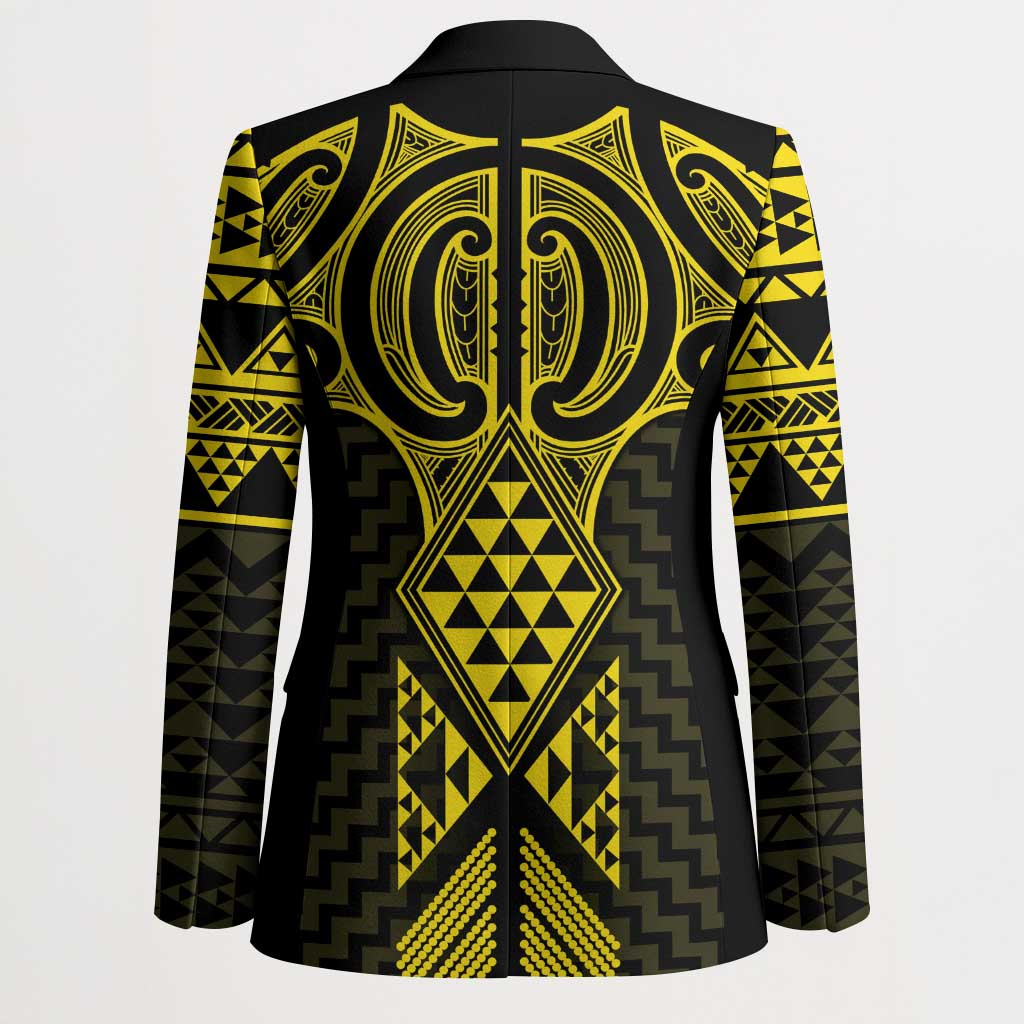 Mahi-dawg Maori Ta Moko Poutama Art Blazer - Aussie Hoodie