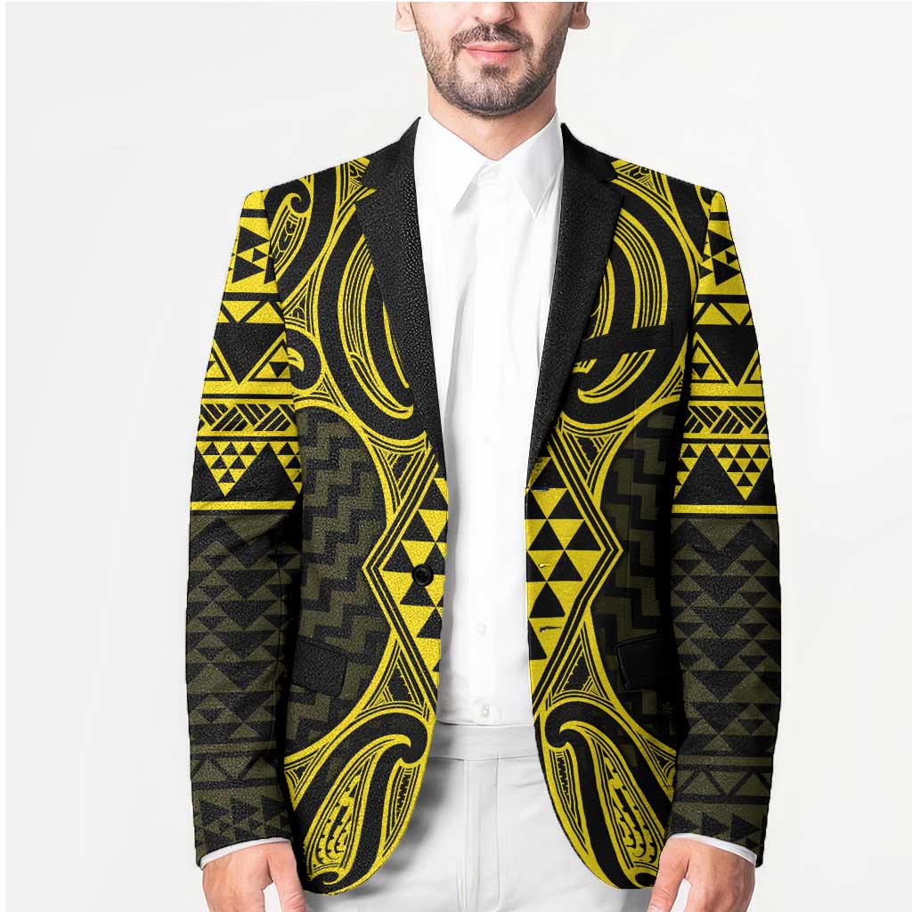 Mahi-dawg Maori Ta Moko Poutama Art Blazer - Aussie Hoodie