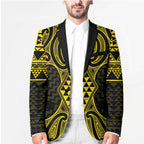 Mahi-dawg Maori Ta Moko Poutama Art Blazer - Aussie Hoodie