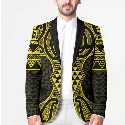 Mahi-dawg Maori Ta Moko Poutama Art Blazer - Aussie Hoodie