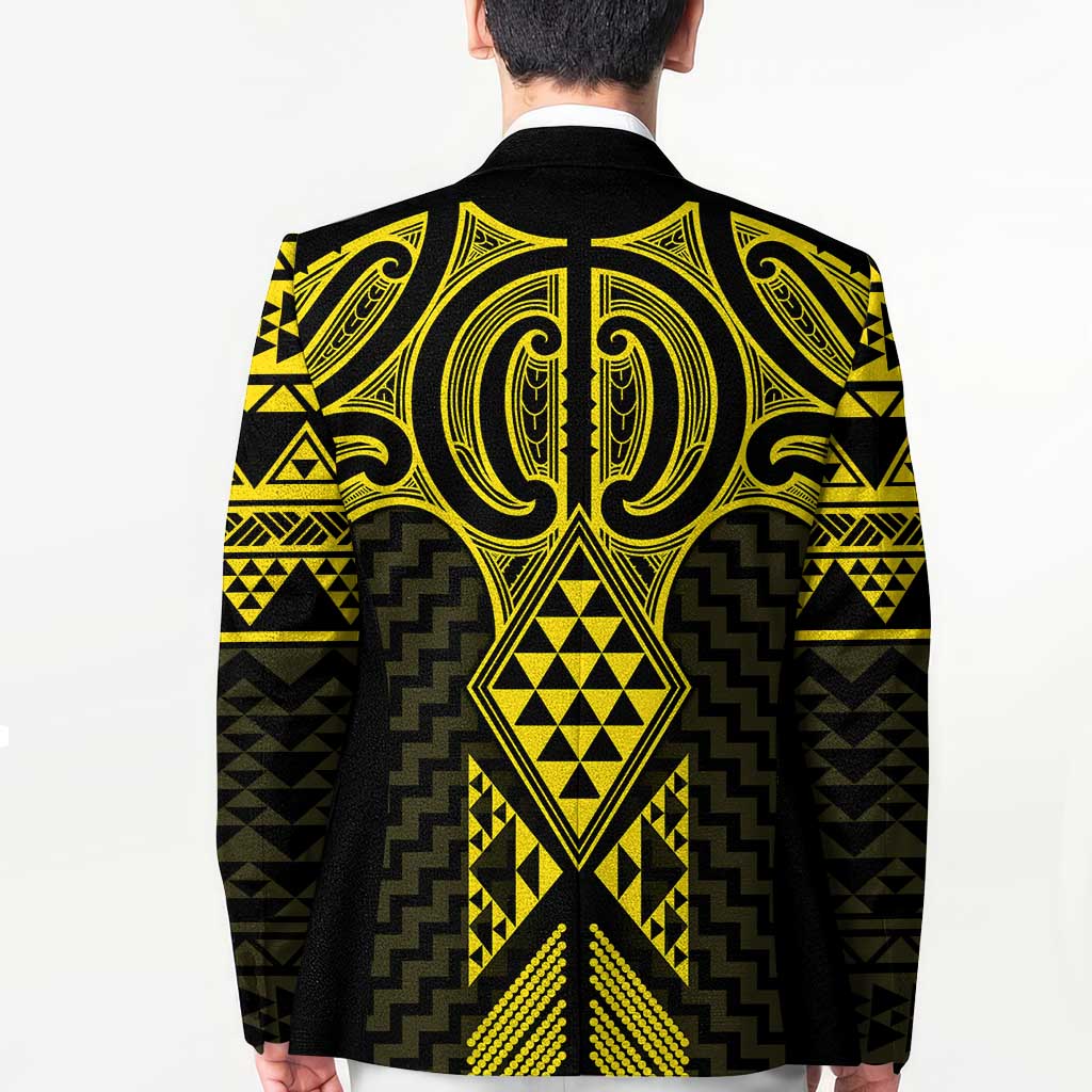 Mahi-dawg Maori Ta Moko Poutama Art Blazer - Aussie Hoodie