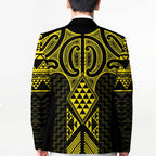Mahi-dawg Maori Ta Moko Poutama Art Blazer - Aussie Hoodie