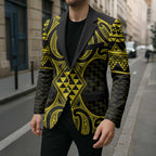 Mahi-dawg Maori Ta Moko Poutama Art Blazer - Aussie Hoodie