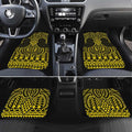 Mahi-dawg Maori Ta Moko Poutama Art Car Mats