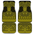Mahi-dawg Maori Ta Moko Poutama Art Car Mats