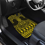 Mahi-dawg Maori Ta Moko Poutama Art Car Mats