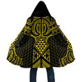 Mahi-dawg Maori Ta Moko Poutama Art Cloak - Aussie Hoodie