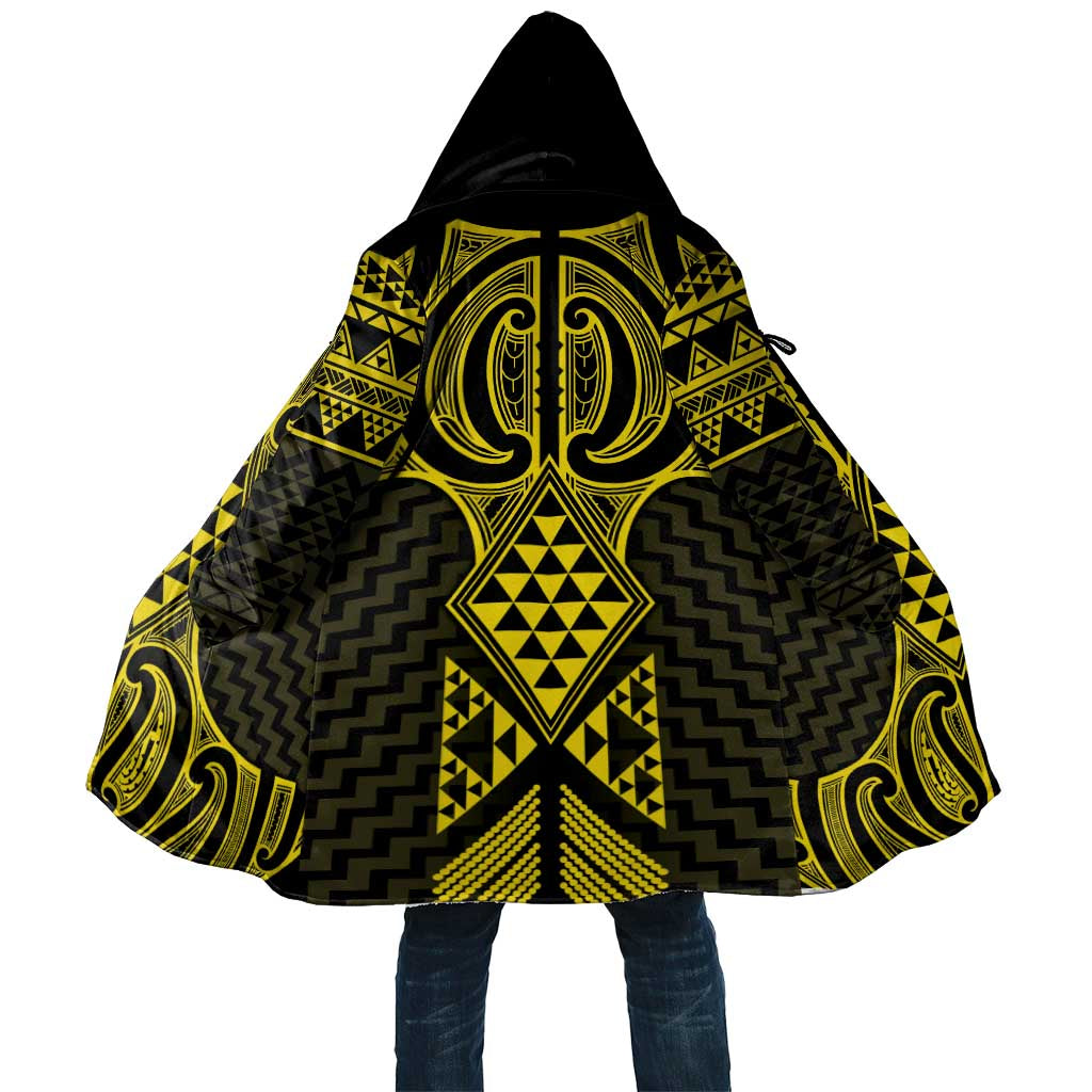 Mahi-dawg Maori Ta Moko Poutama Art Cloak - Aussie Hoodie