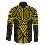 Mahi-dawg Maori Ta Moko Poutama Art Family Matching Short Sleeve Bodycon Dress and Hawaiian Shirt