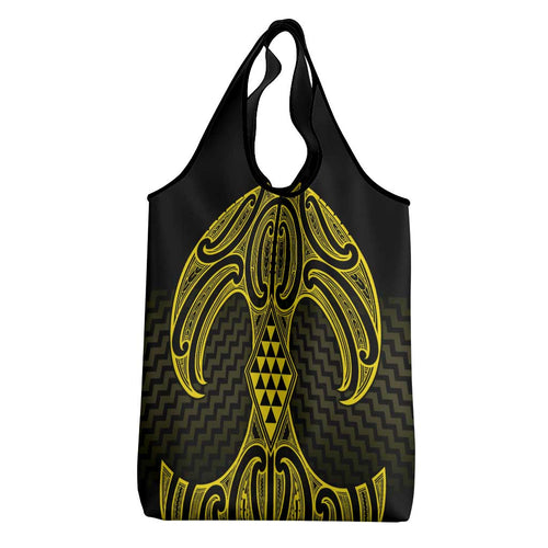 Mahi-dawg Maori Ta Moko Poutama Art Grocery Bag