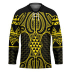 Mahi-dawg Maori Ta Moko Poutama Art Hockey Jersey - Aussie Hoodie
