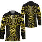 Mahi-dawg Maori Ta Moko Poutama Art Hockey Jersey - Aussie Hoodie
