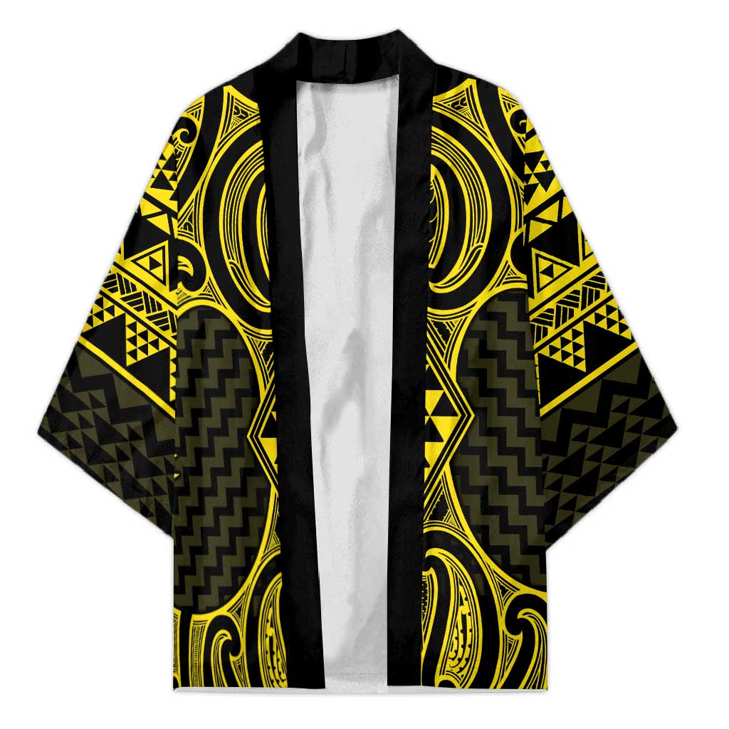 Mahi-dawg Maori Ta Moko Poutama Art Kimono - Aussie Hoodie
