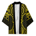 Mahi-dawg Maori Ta Moko Poutama Art Kimono - Aussie Hoodie
