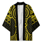 Mahi-dawg Maori Ta Moko Poutama Art Kimono - Aussie Hoodie