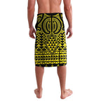 Mahi-dawg Maori Ta Moko Poutama Art Lavalava