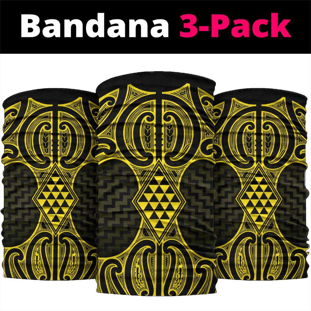 Mahi-dawg Maori Ta Moko Poutama Art Neck Gaiter - Aussie Hoodie