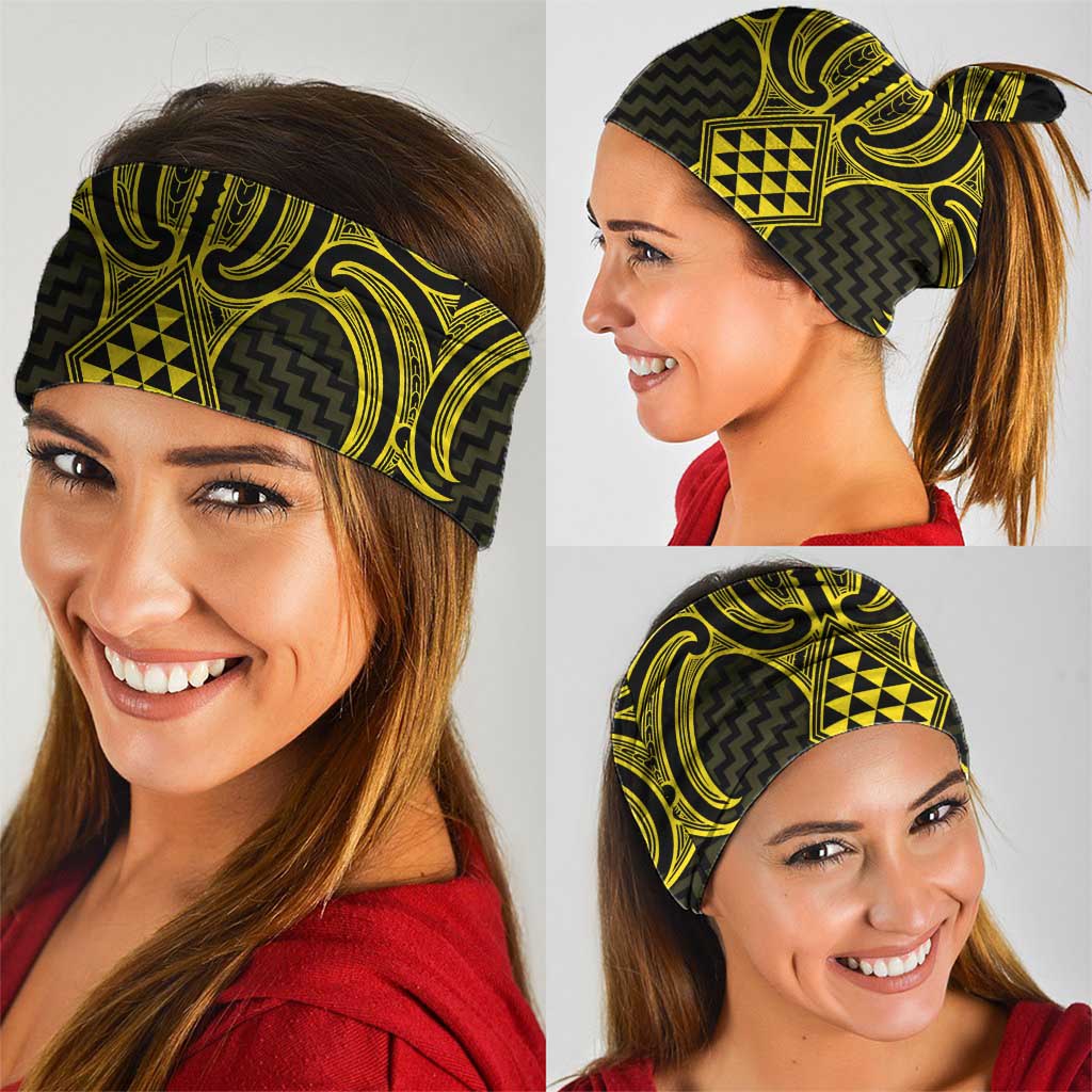 Mahi-dawg Maori Ta Moko Poutama Art Neck Gaiter - Aussie Hoodie