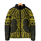 Mahi-dawg Maori Ta Moko Poutama Art Padded Jacket - Aussie Hoodie