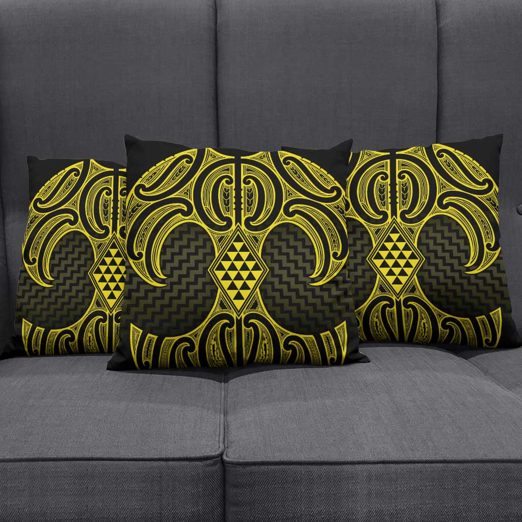 Mahi-dawg Maori Ta Moko Poutama Art Pillow Cover - Aussie Hoodie