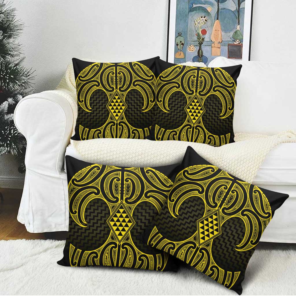 Mahi-dawg Maori Ta Moko Poutama Art Pillow Cover - Aussie Hoodie
