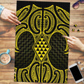 Mahi-dawg Maori Ta Moko Poutama Art Puzzle - Aussie Hoodie