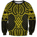 Mahi-dawg Maori Ta Moko Poutama Art Sweatshirt